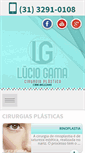 Mobile Screenshot of luciogama.com.br